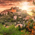 Eze village in France