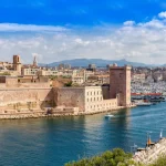 Saint Jean Castle and Cathedral de la Major  in Marseille